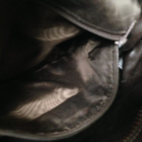 (SOLD) Vintage, Celine Brown Suede Boston Style Handbag - Picture 8 of 8